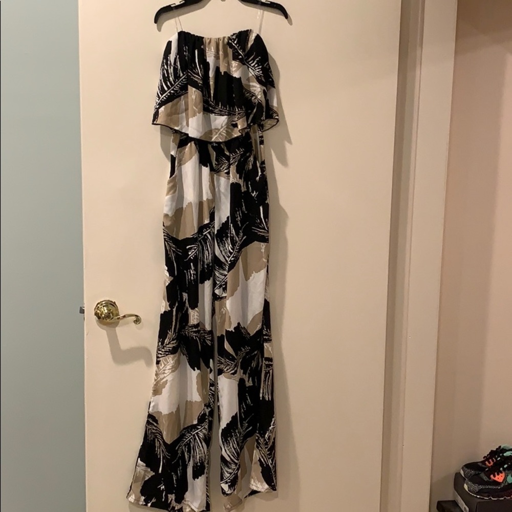 Meghan pant tube top dress romper